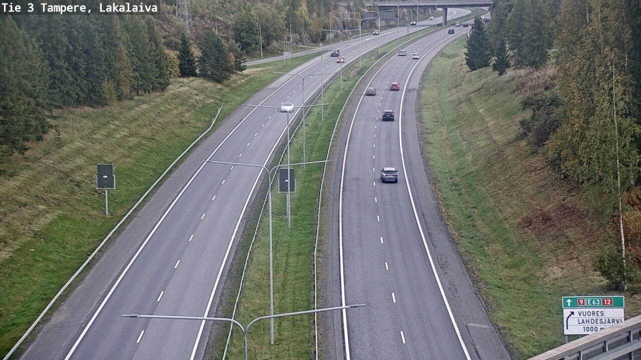 Weather Camera Image Road 3 Tampere, Lakalaiva, Tampere, Pirkanmaa