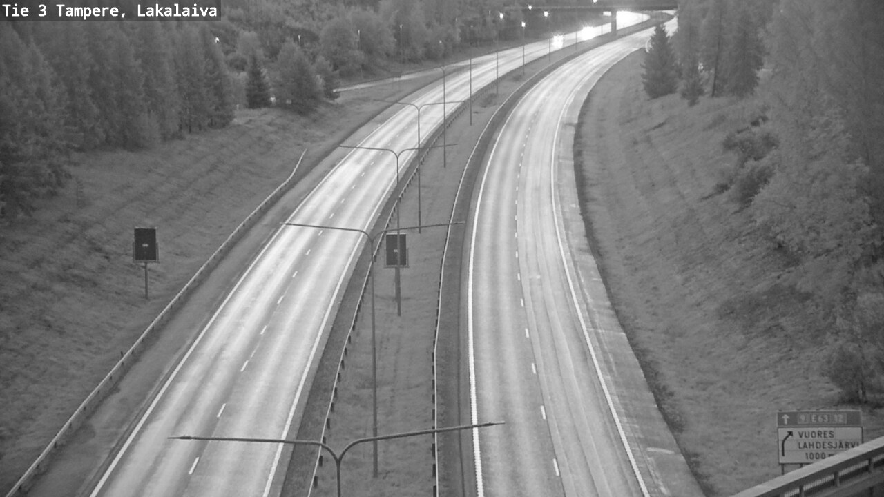 Weather Camera Image Road 3 Tampere, Lakalaiva, Tampere, Pirkanmaa