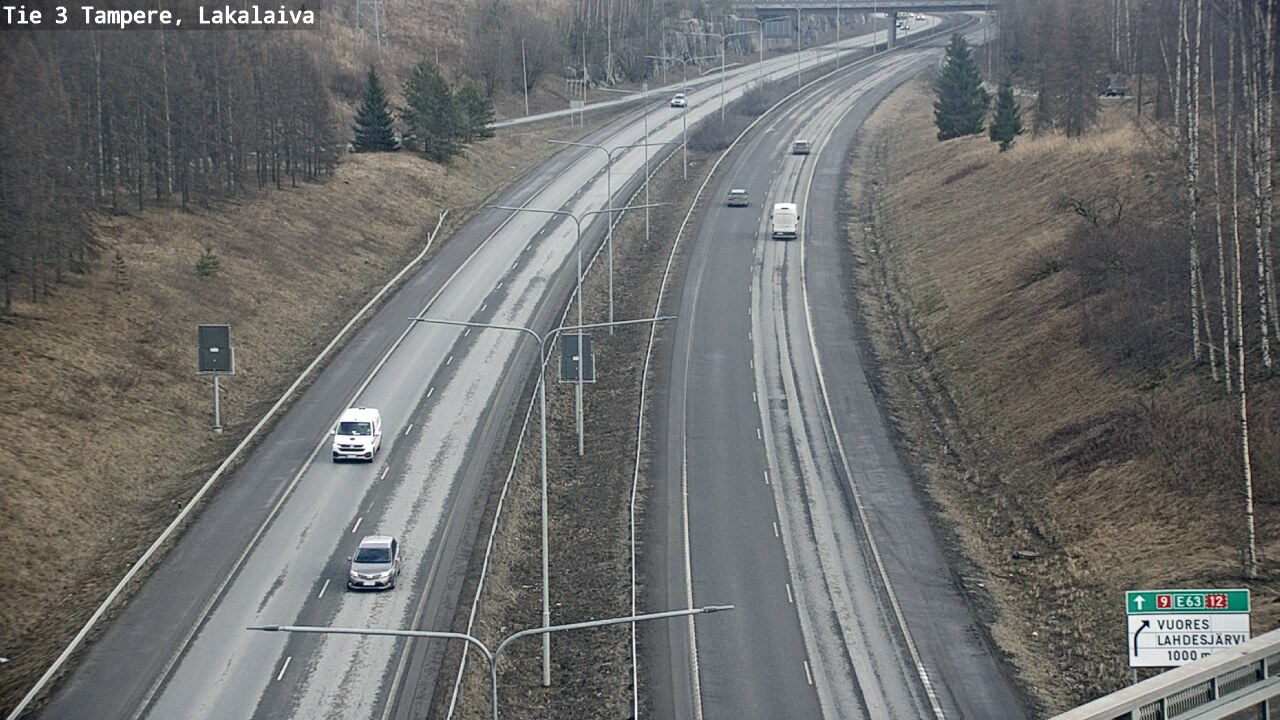 Kelikamerat Kuva Tie 3 Tampere, Lakalaiva, Tampere, Pirkanmaa