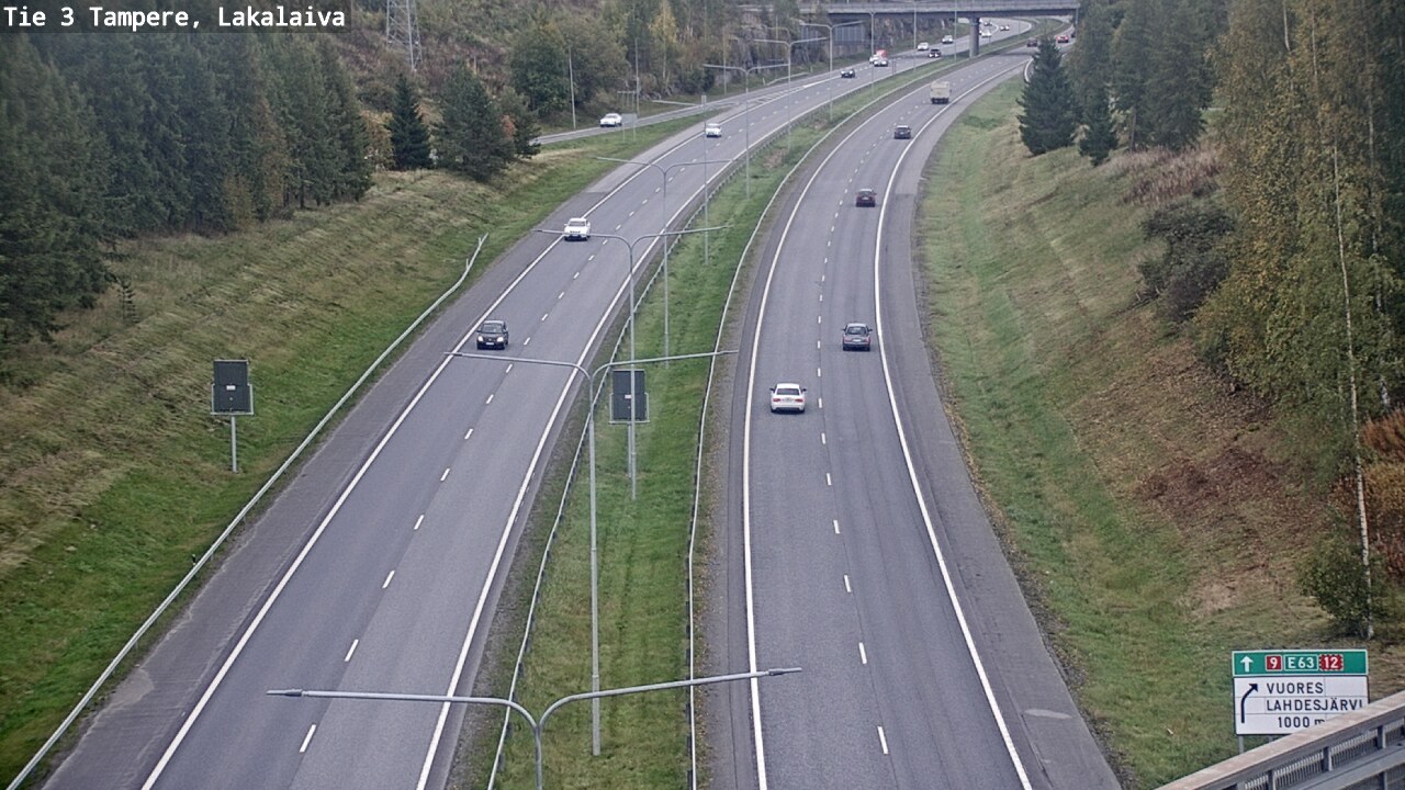 Kelikamerat Kuva Tie 3 Tampere, Lakalaiva, Tampere, Pirkanmaa