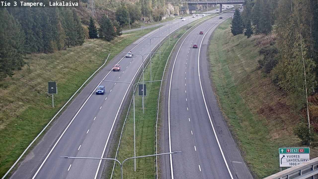Kelikamerat Kuva Tie 3 Tampere, Lakalaiva, Tampere, Pirkanmaa