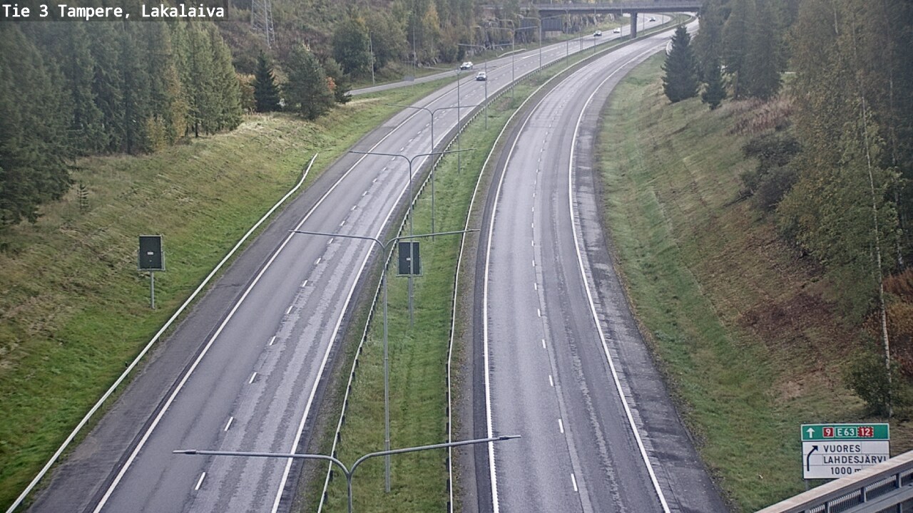 Kelikamerat Kuva Tie 3 Tampere, Lakalaiva, Tampere, Pirkanmaa