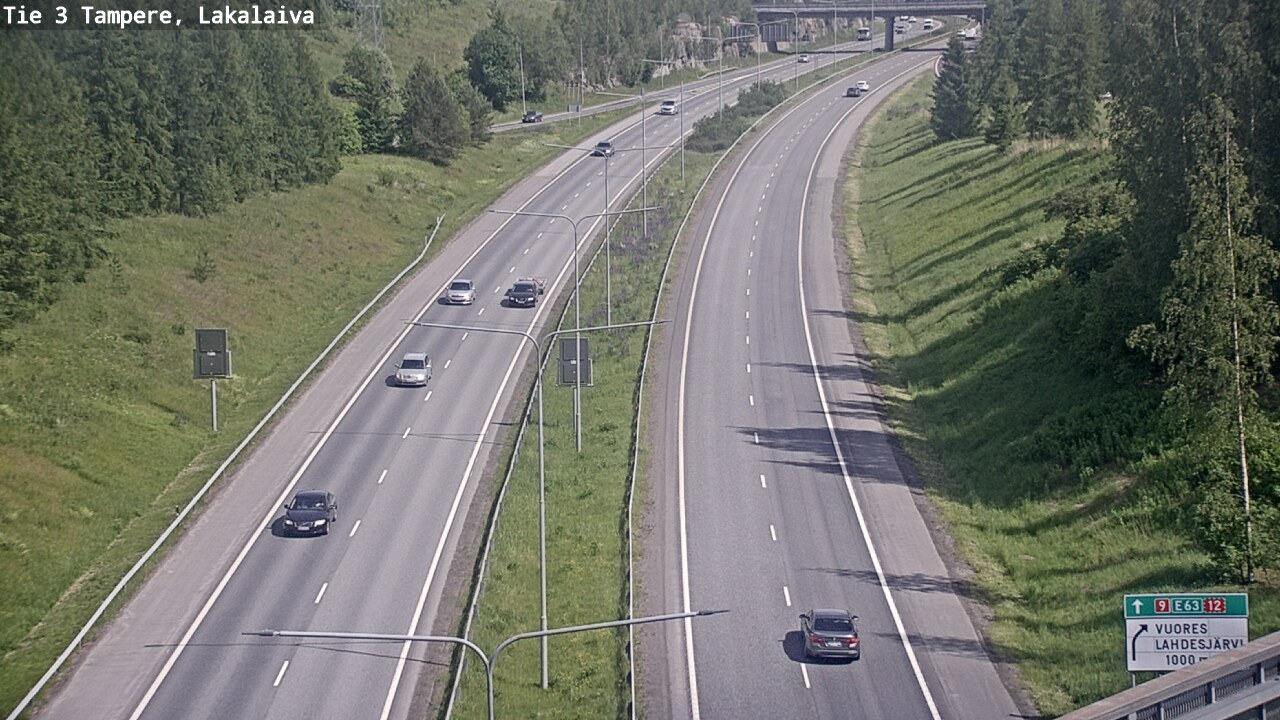 Kelikamerat Kuva Tie 3 Tampere, Lakalaiva, Tampere, Pirkanmaa