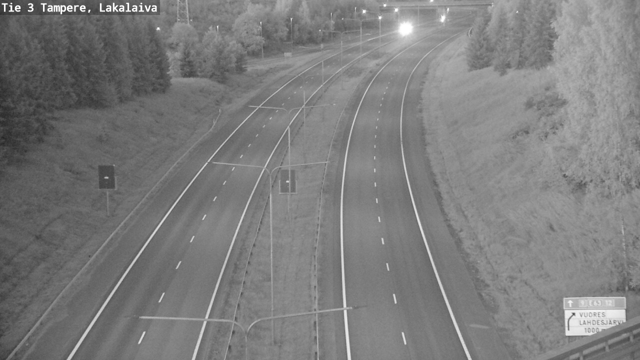 Kelikamerat Kuva Tie 3 Tampere, Lakalaiva, Tampere, Pirkanmaa