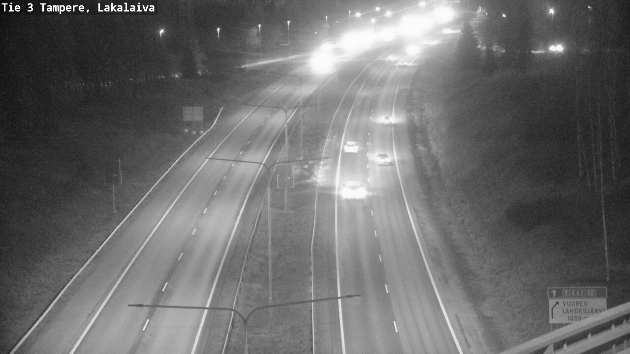 Kelikamerat Kuva Tie 3 Tampere, Lakalaiva, Tampere, Pirkanmaa