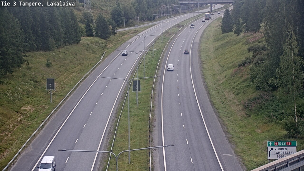 Weather Camera Image Road 3 Tampere, Lakalaiva, Tampere, Pirkanmaa