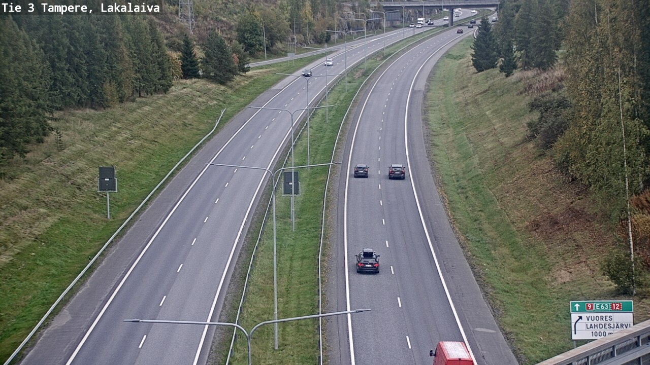 Weather Camera Image Road 3 Tampere, Lakalaiva, Tampere, Pirkanmaa
