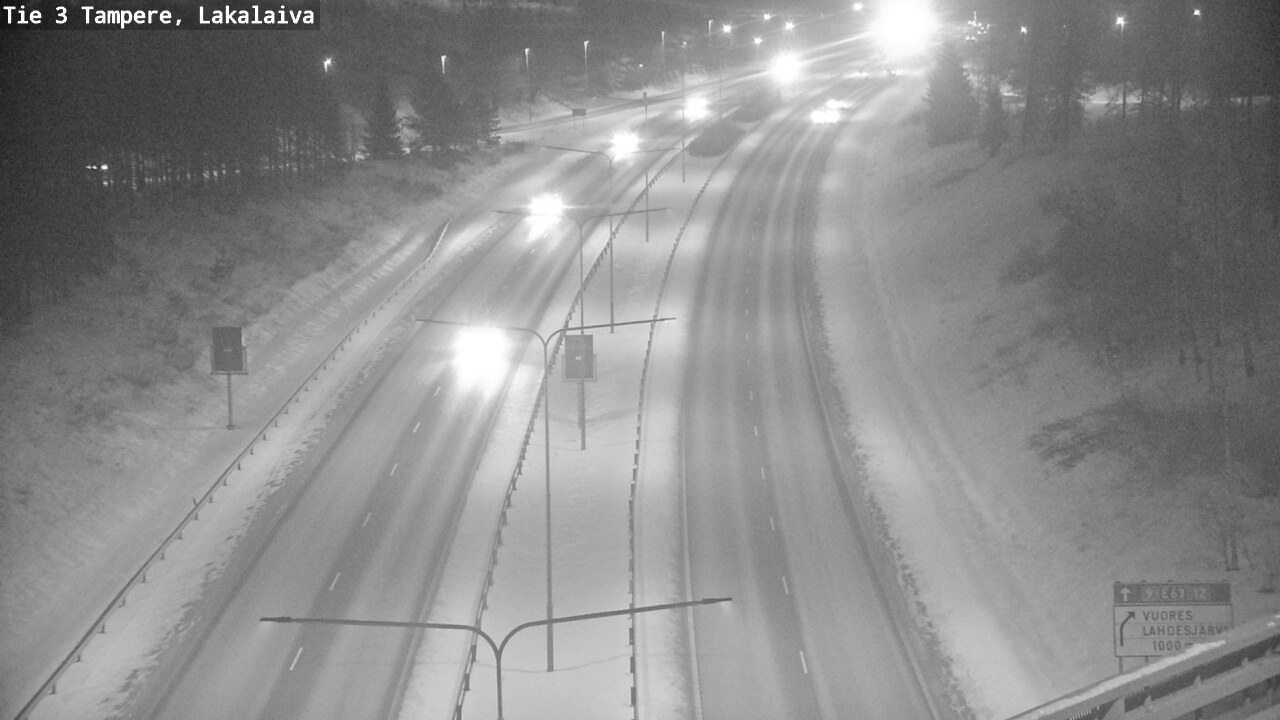 Kelikamerat Kuva Tie 3 Tampere, Lakalaiva, Tampere, Pirkanmaa