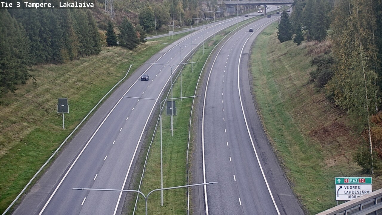 Weather Camera Image Road 3 Tampere, Lakalaiva, Tampere, Pirkanmaa
