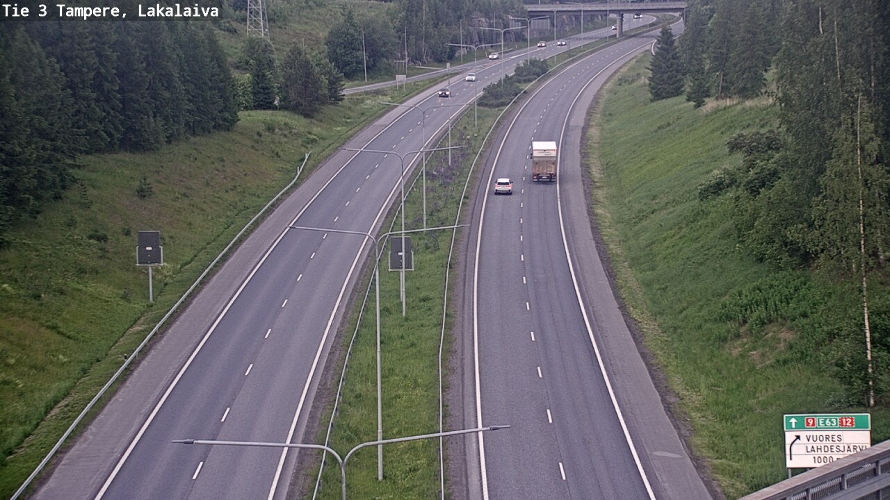 Kelikamerat Kuva Tie 3 Tampere, Lakalaiva, Tampere, Pirkanmaa