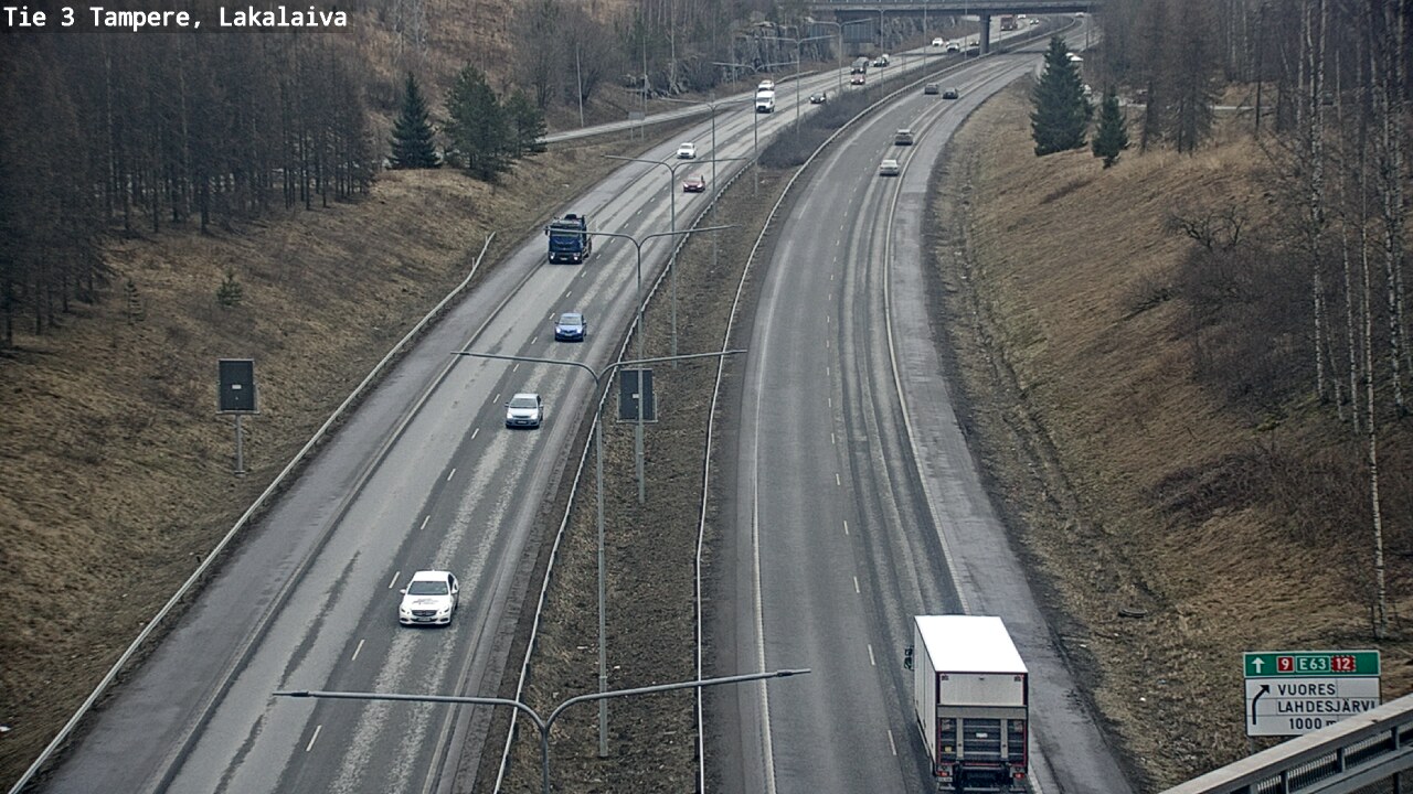 Kelikamerat Kuva Tie 3 Tampere, Lakalaiva, Tampere, Pirkanmaa