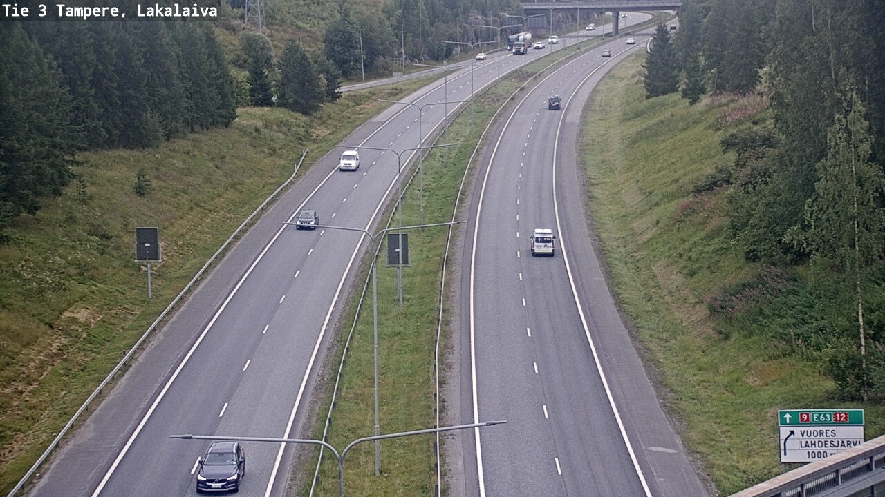 Weather Camera Image Road 3 Tampere, Lakalaiva, Tampere, Pirkanmaa