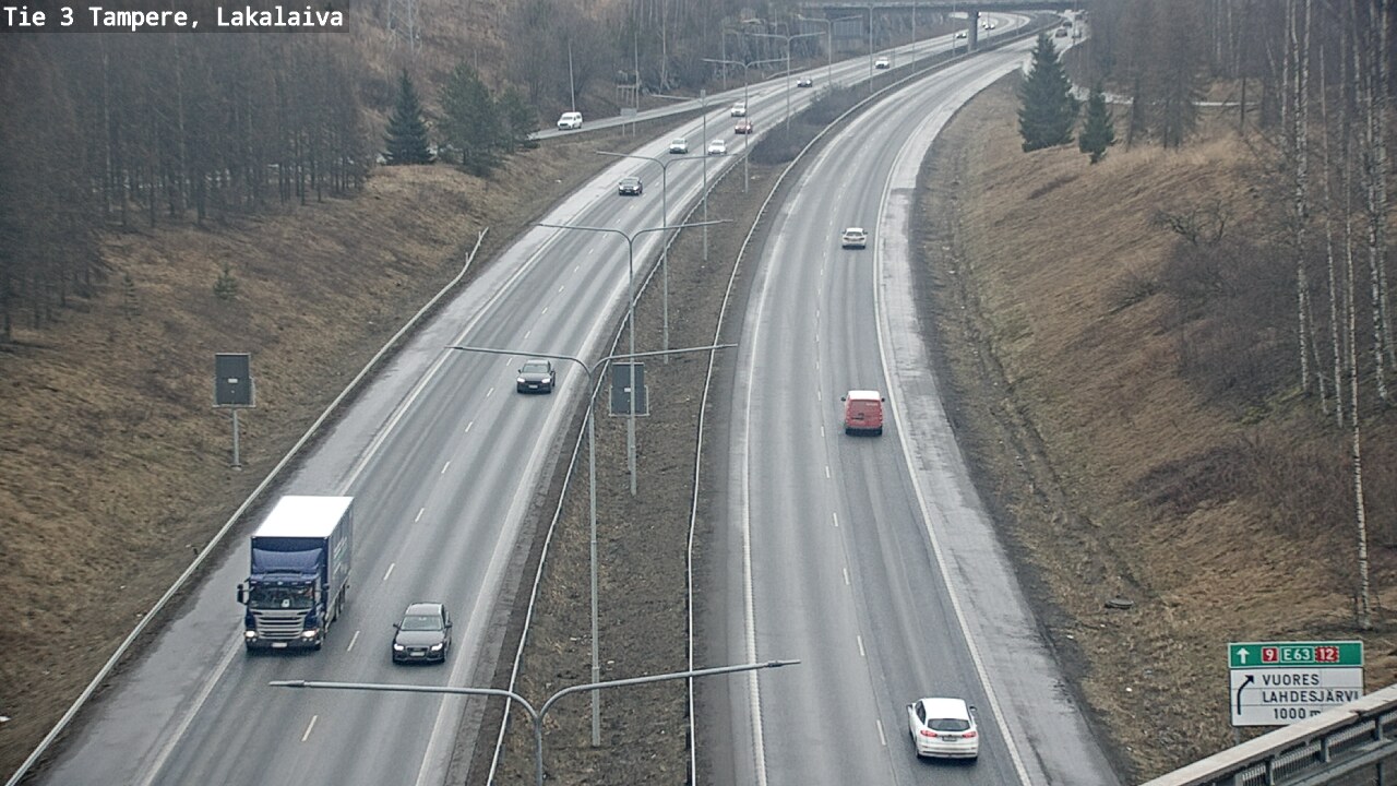 Kelikamerat Kuva Tie 3 Tampere, Lakalaiva, Tampere, Pirkanmaa