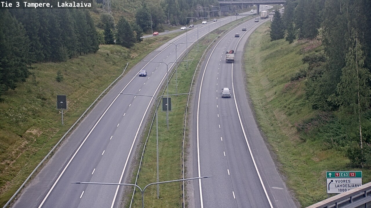 Weather Camera Image Road 3 Tampere, Lakalaiva, Tampere, Pirkanmaa