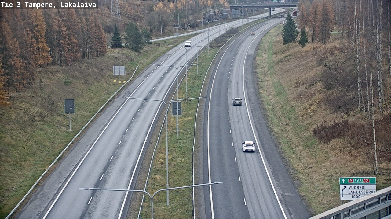 Kelikamerat Kuva Tie 3 Tampere, Lakalaiva, Tampere, Pirkanmaa