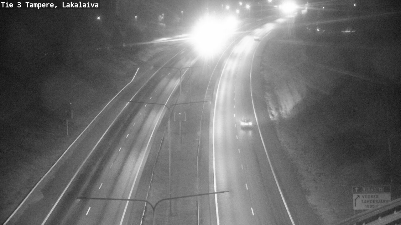 Weather Camera Image Road 3 Tampere, Lakalaiva, Tampere, Pirkanmaa