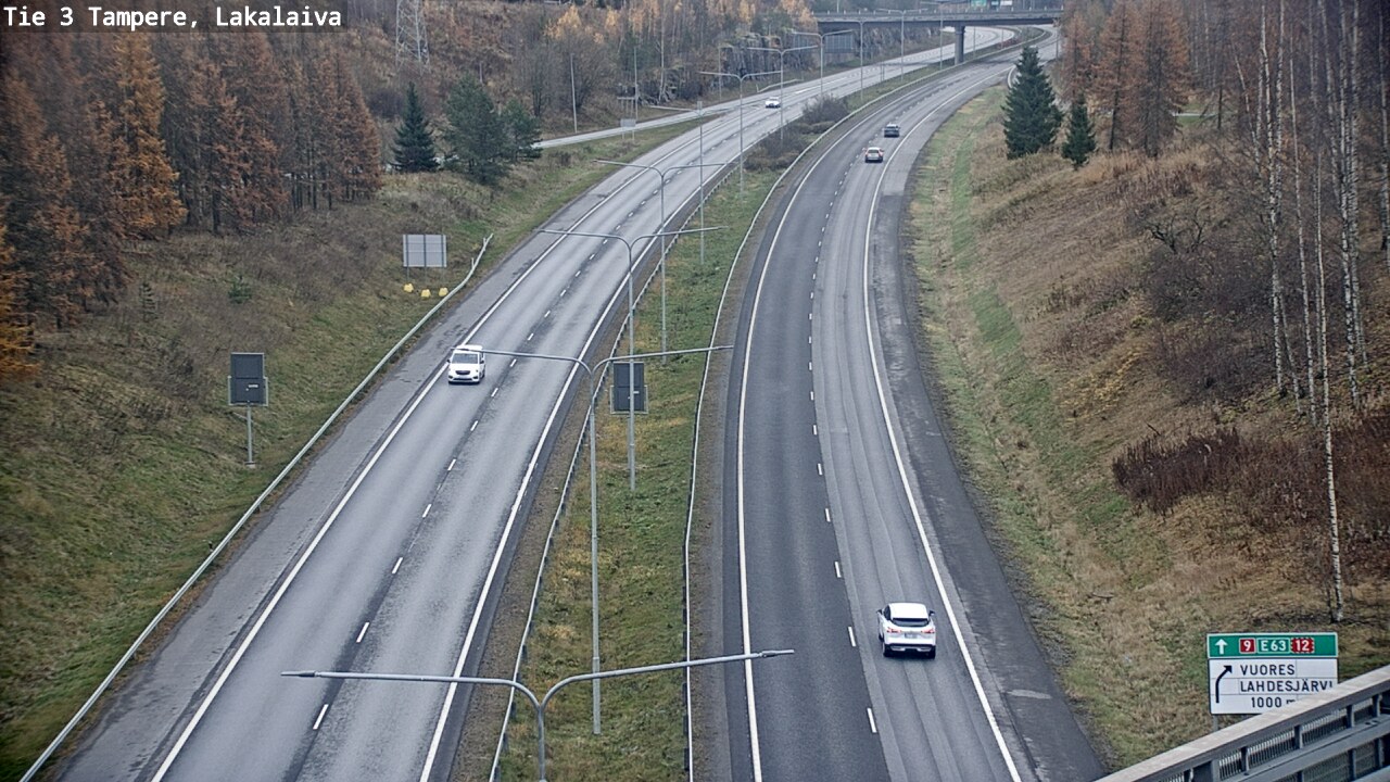 Kelikamerat Kuva Tie 3 Tampere, Lakalaiva, Tampere, Pirkanmaa