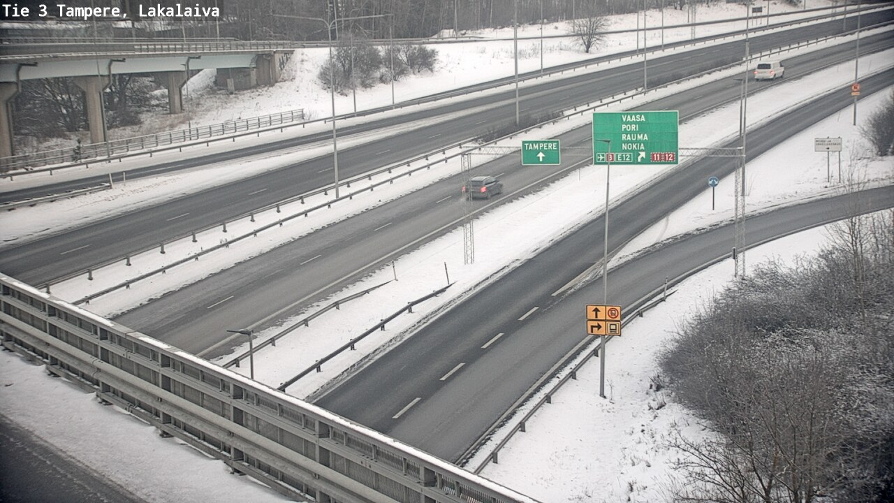 Kelikamerat Kuva Tie 3 Tampere, Lakalaiva, Tampere, Pirkanmaa