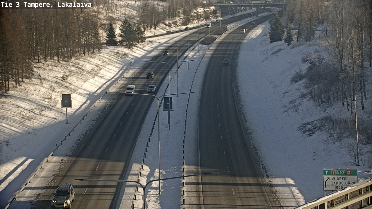 Kelikamerat Kuva Tie 3 Tampere, Lakalaiva, Tampere, Pirkanmaa