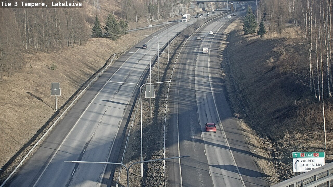 Kelikamerat Kuva Tie 3 Tampere, Lakalaiva, Tampere, Pirkanmaa