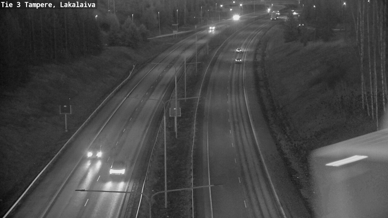 Weather Camera Image Väg 3 Tammerfors, Lakalaiva, Tampere, Pirkanmaa