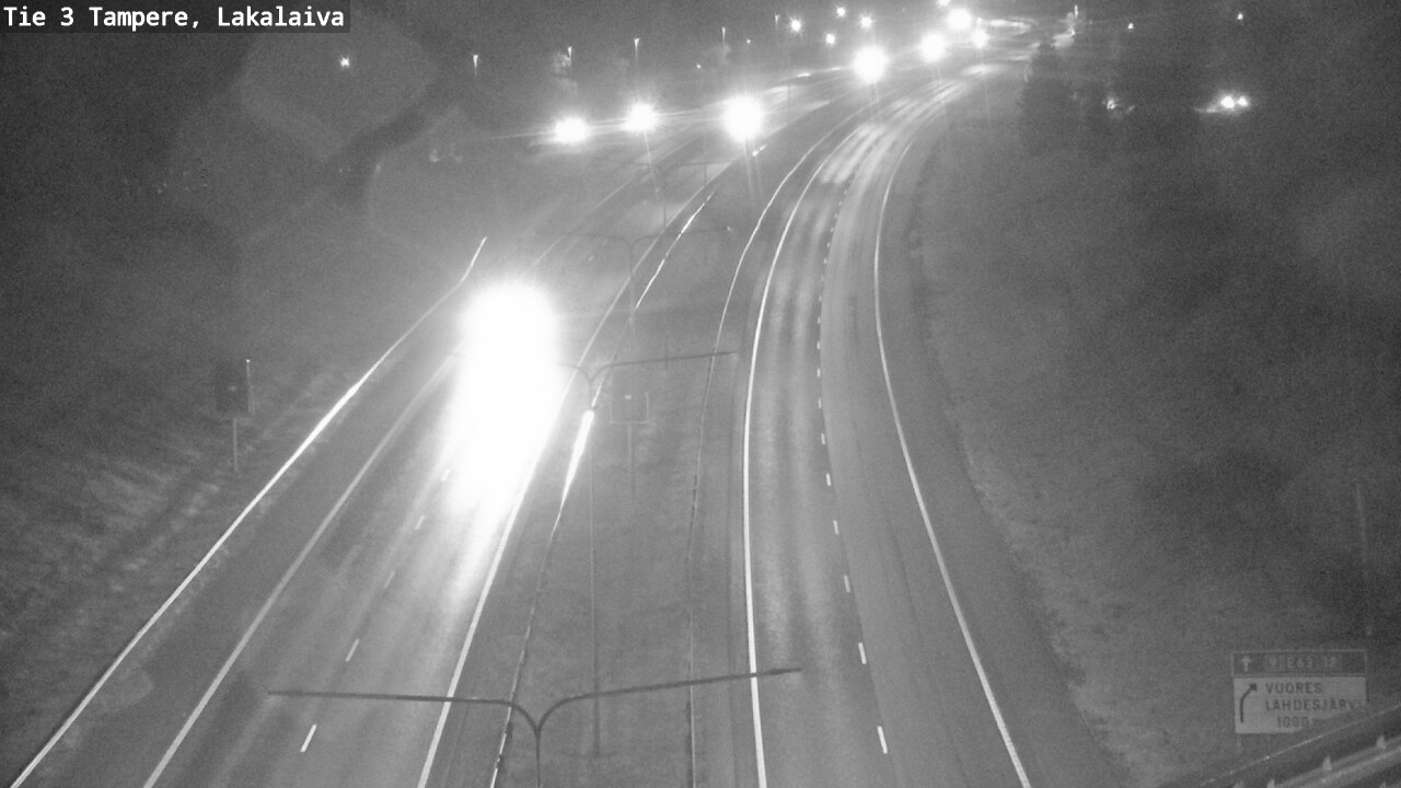 Weather Camera Image Road 3 Tampere, Lakalaiva, Tampere, Pirkanmaa