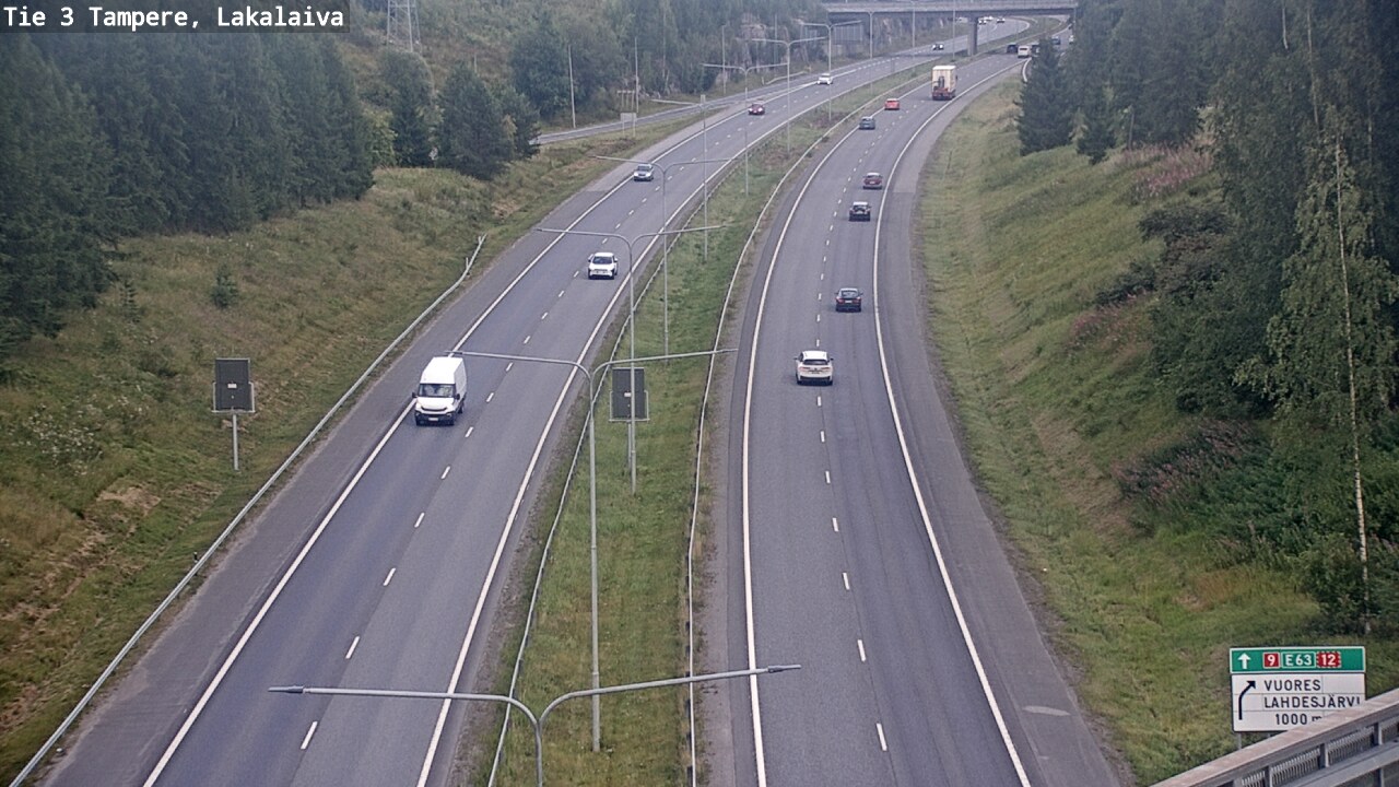 Kelikamerat Kuva Tie 3 Tampere, Lakalaiva, Tampere, Pirkanmaa
