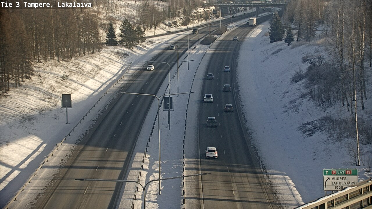 Kelikamerat Kuva Tie 3 Tampere, Lakalaiva, Tampere, Pirkanmaa