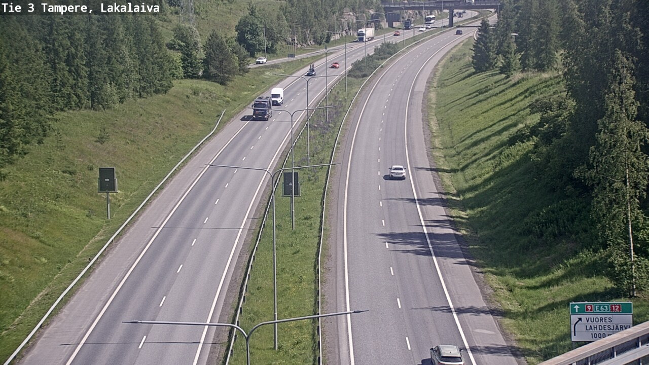 Kelikamerat Kuva Tie 3 Tampere, Lakalaiva, Tampere, Pirkanmaa