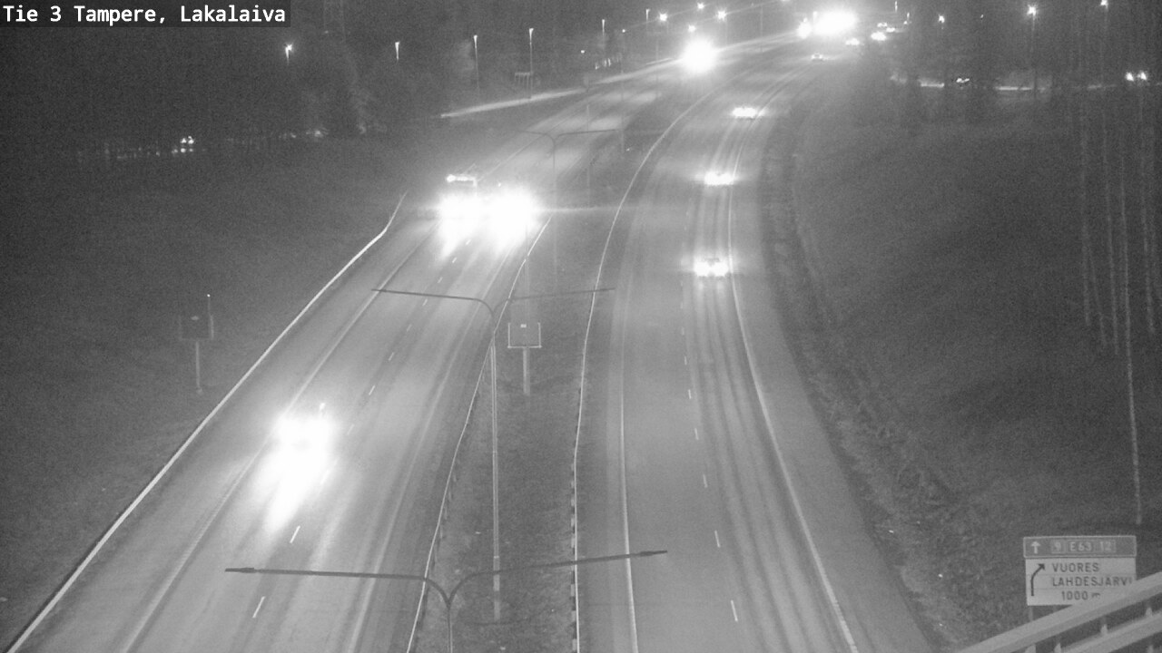 Weather Camera Image Road 3 Tampere, Lakalaiva, Tampere, Pirkanmaa