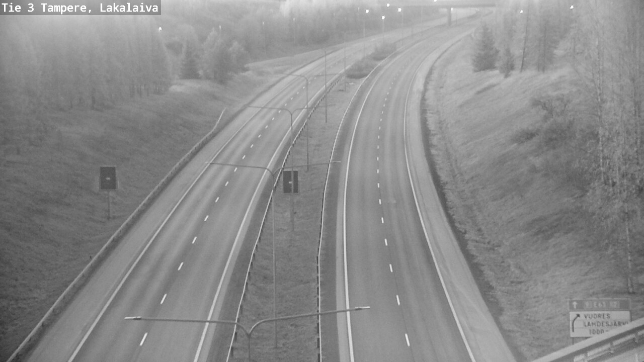 Weather Camera Image Road 3 Tampere, Lakalaiva, Tampere, Pirkanmaa