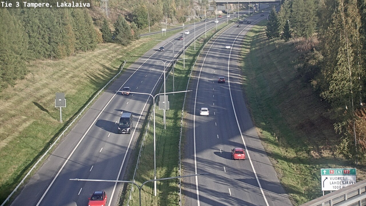 Kelikamerat Kuva Tie 3 Tampere, Lakalaiva, Tampere, Pirkanmaa