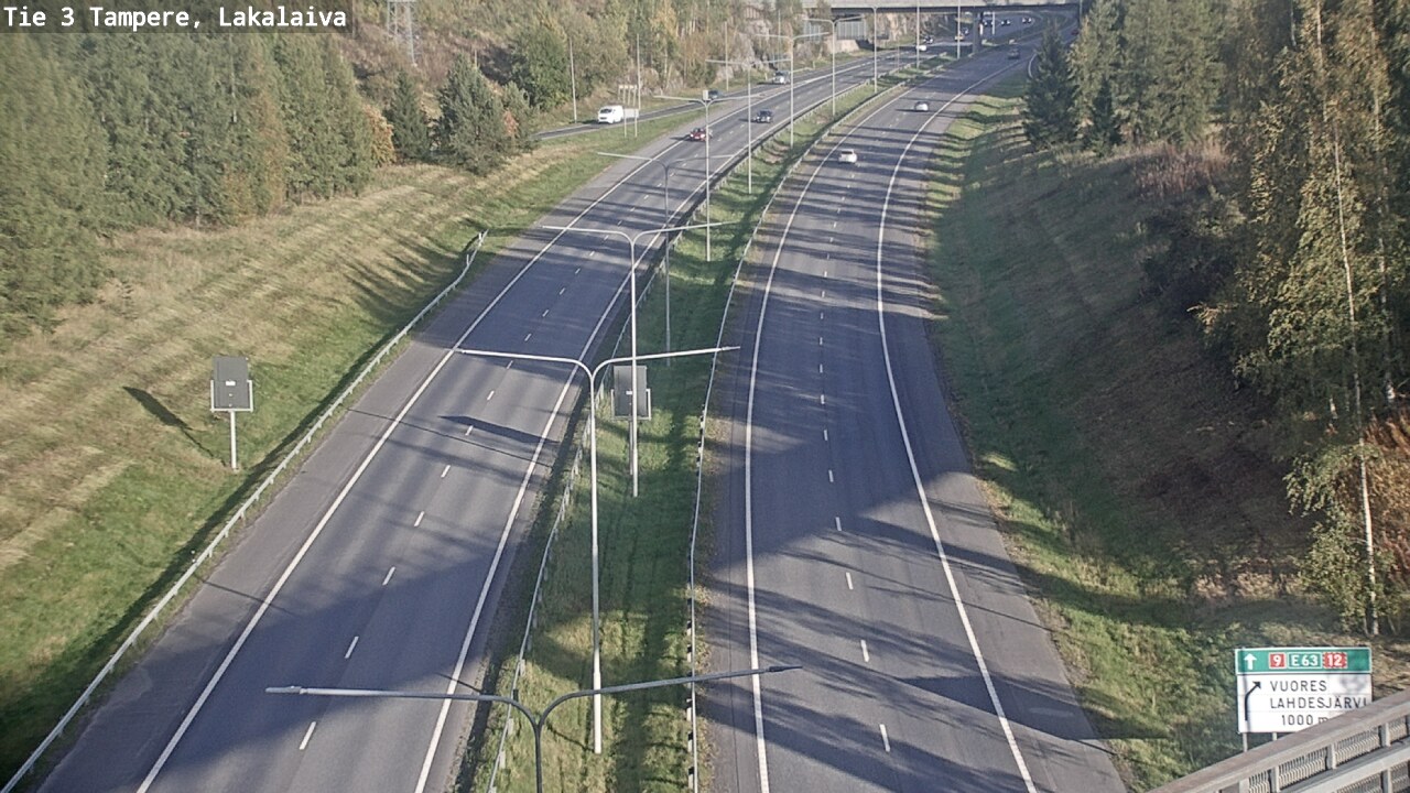 Kelikamerat Kuva Tie 3 Tampere, Lakalaiva, Tampere, Pirkanmaa