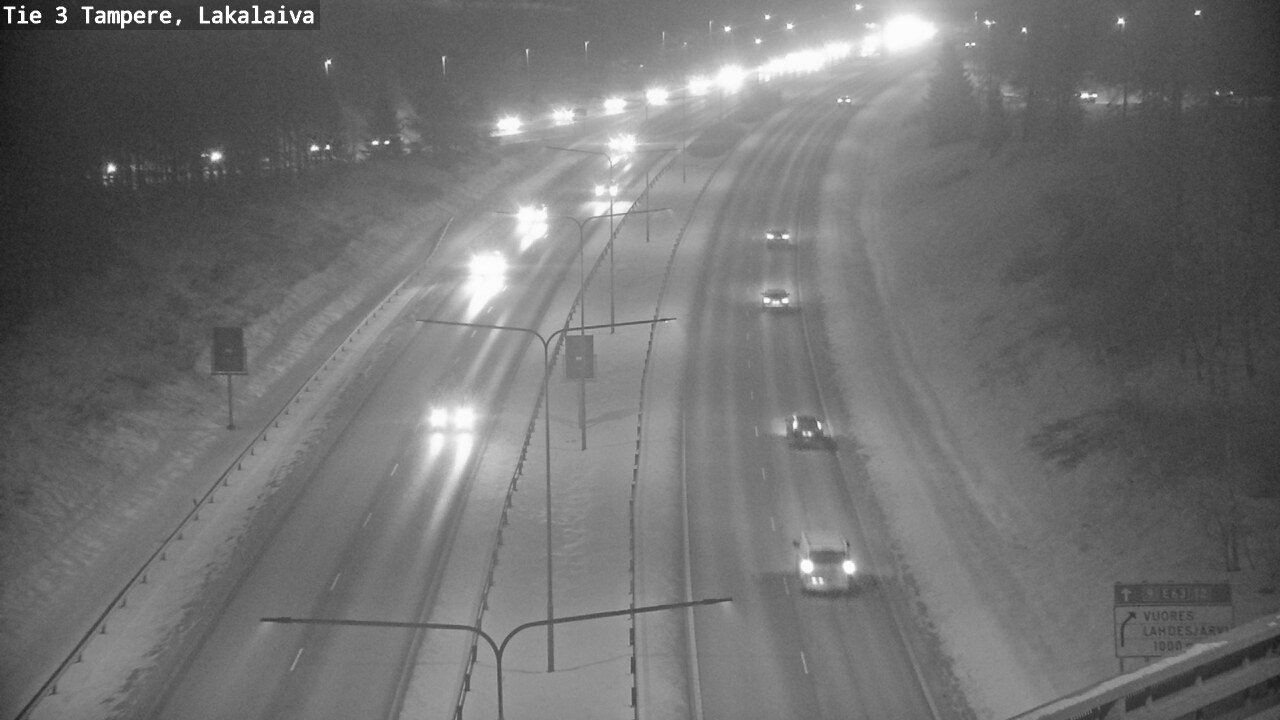 Kelikamerat Kuva Tie 3 Tampere, Lakalaiva, Tampere, Pirkanmaa