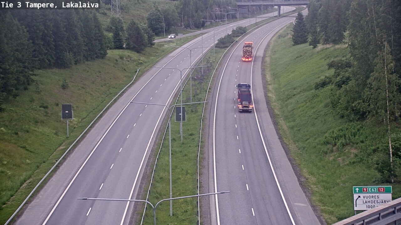 Kelikamerat Kuva Tie 3 Tampere, Lakalaiva, Tampere, Pirkanmaa