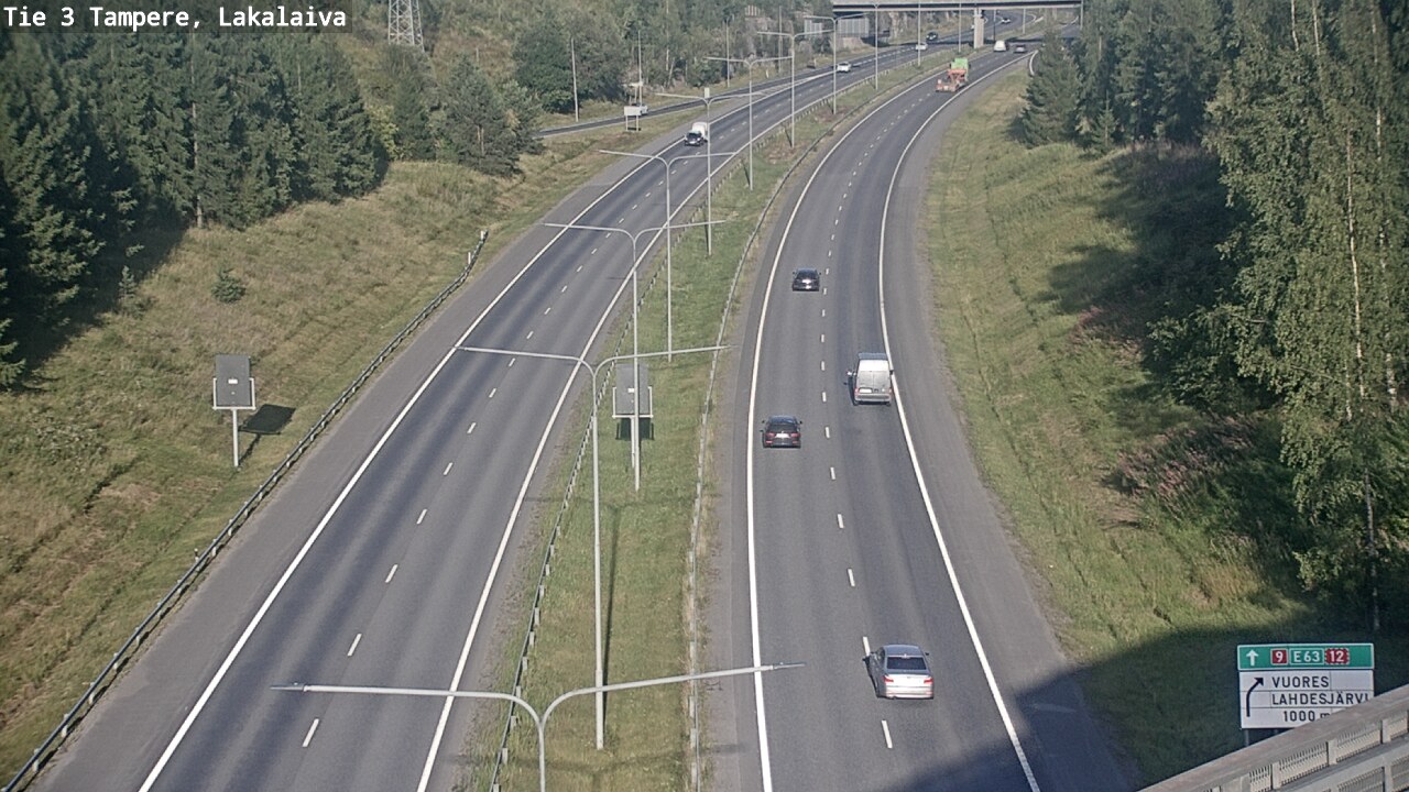 Kelikamerat Kuva Tie 3 Tampere, Lakalaiva, Tampere, Pirkanmaa
