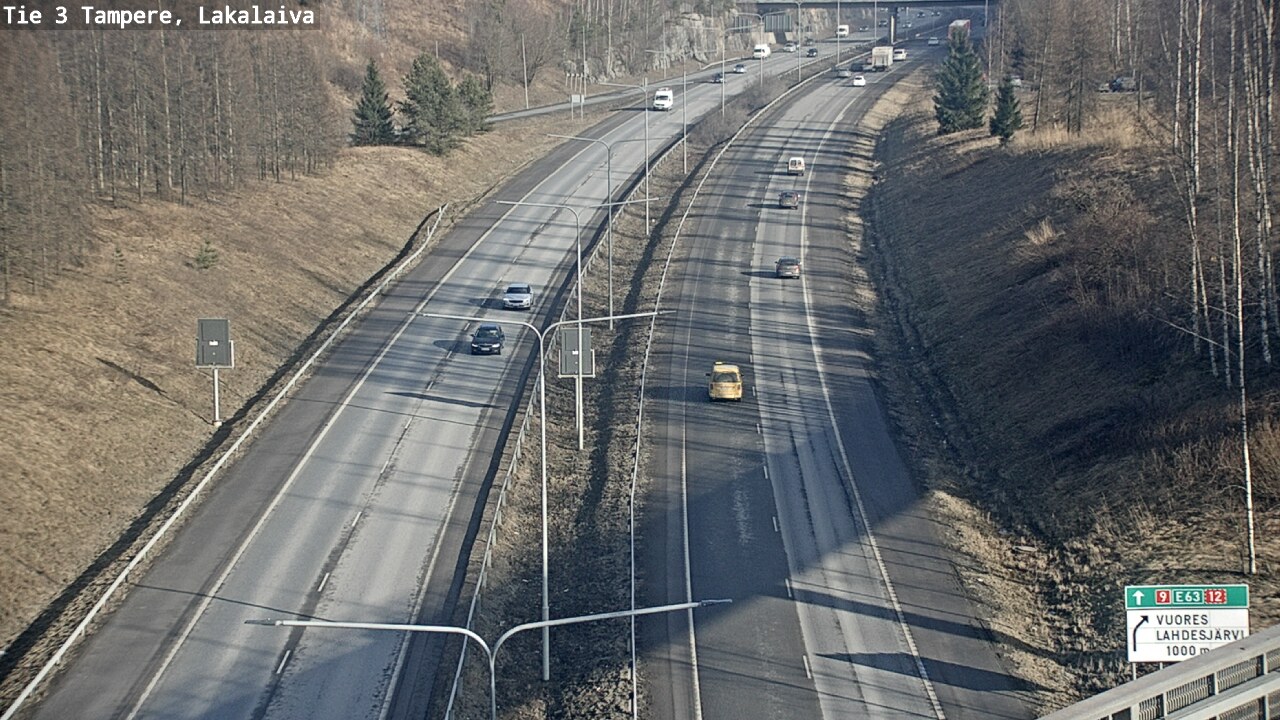 Kelikamerat Kuva Tie 3 Tampere, Lakalaiva, Tampere, Pirkanmaa