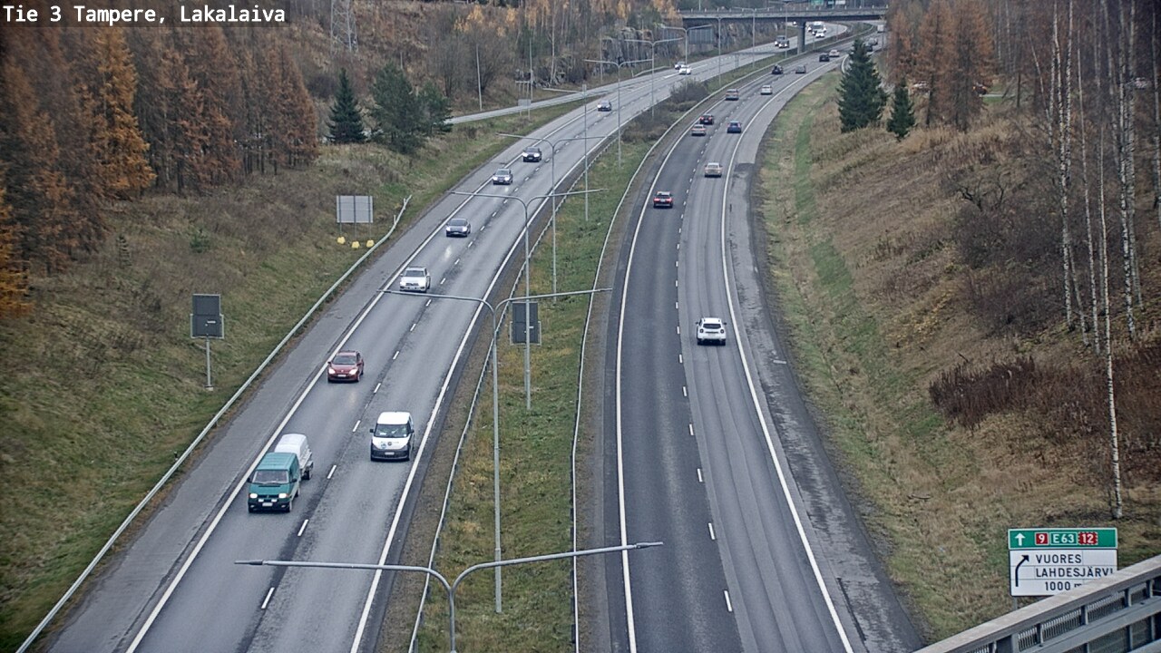 Kelikamerat Kuva Tie 3 Tampere, Lakalaiva, Tampere, Pirkanmaa