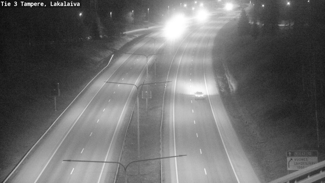 Weather Camera Image Road 3 Tampere, Lakalaiva, Tampere, Pirkanmaa