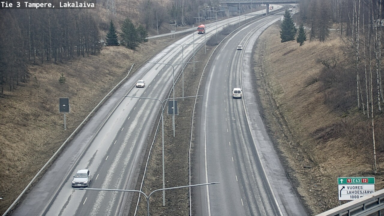 Kelikamerat Kuva Tie 3 Tampere, Lakalaiva, Tampere, Pirkanmaa