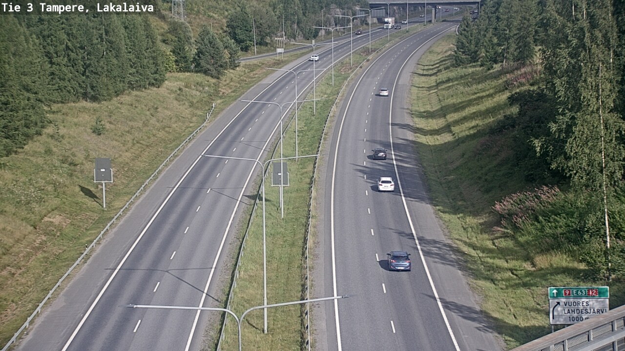 Kelikamerat Kuva Tie 3 Tampere, Lakalaiva, Tampere, Pirkanmaa