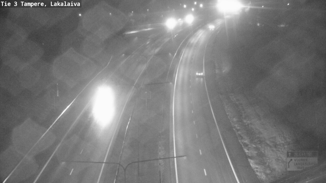 Weather Camera Image Road 3 Tampere, Lakalaiva, Tampere, Pirkanmaa