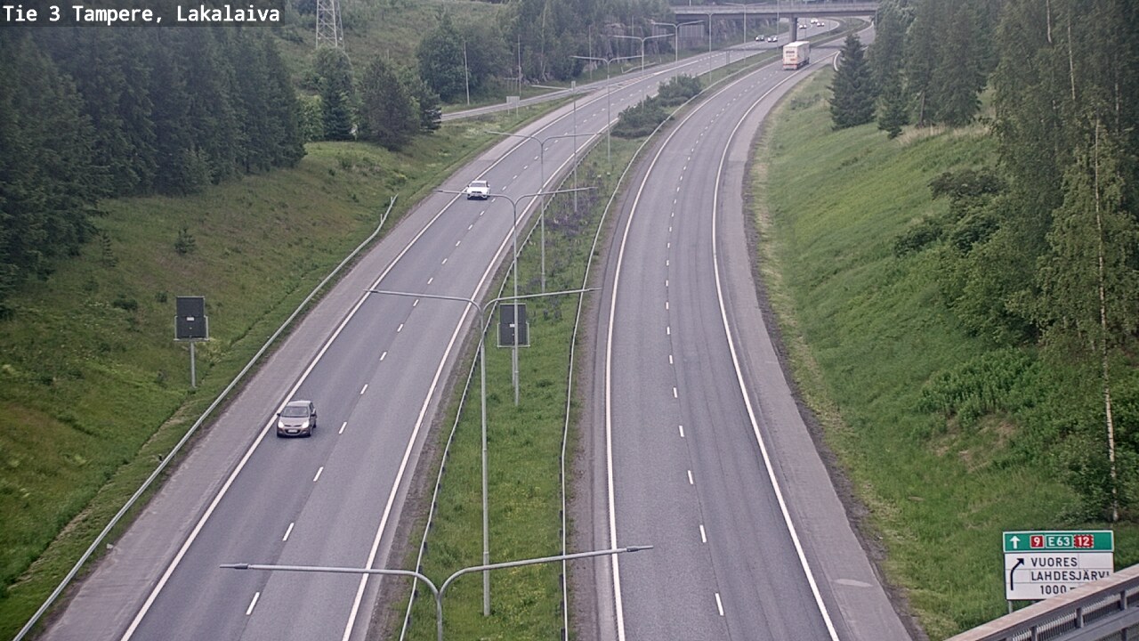 Kelikamerat Kuva Tie 3 Tampere, Lakalaiva, Tampere, Pirkanmaa