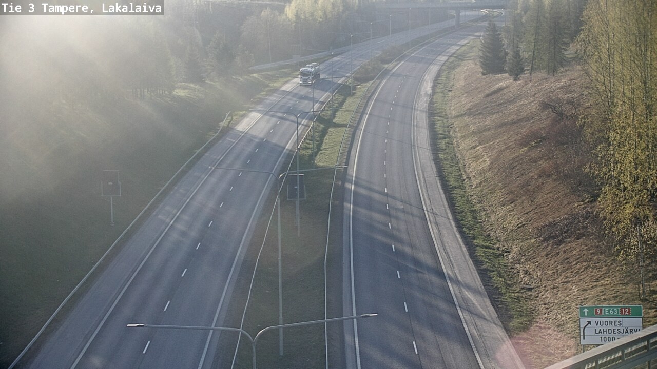 Kelikamerat Kuva Tie 3 Tampere, Lakalaiva, Tampere, Pirkanmaa