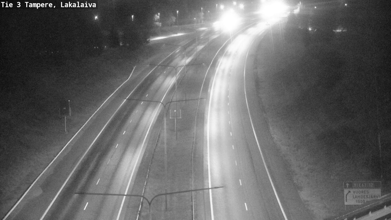 Weather Camera Image Road 3 Tampere, Lakalaiva, Tampere, Pirkanmaa
