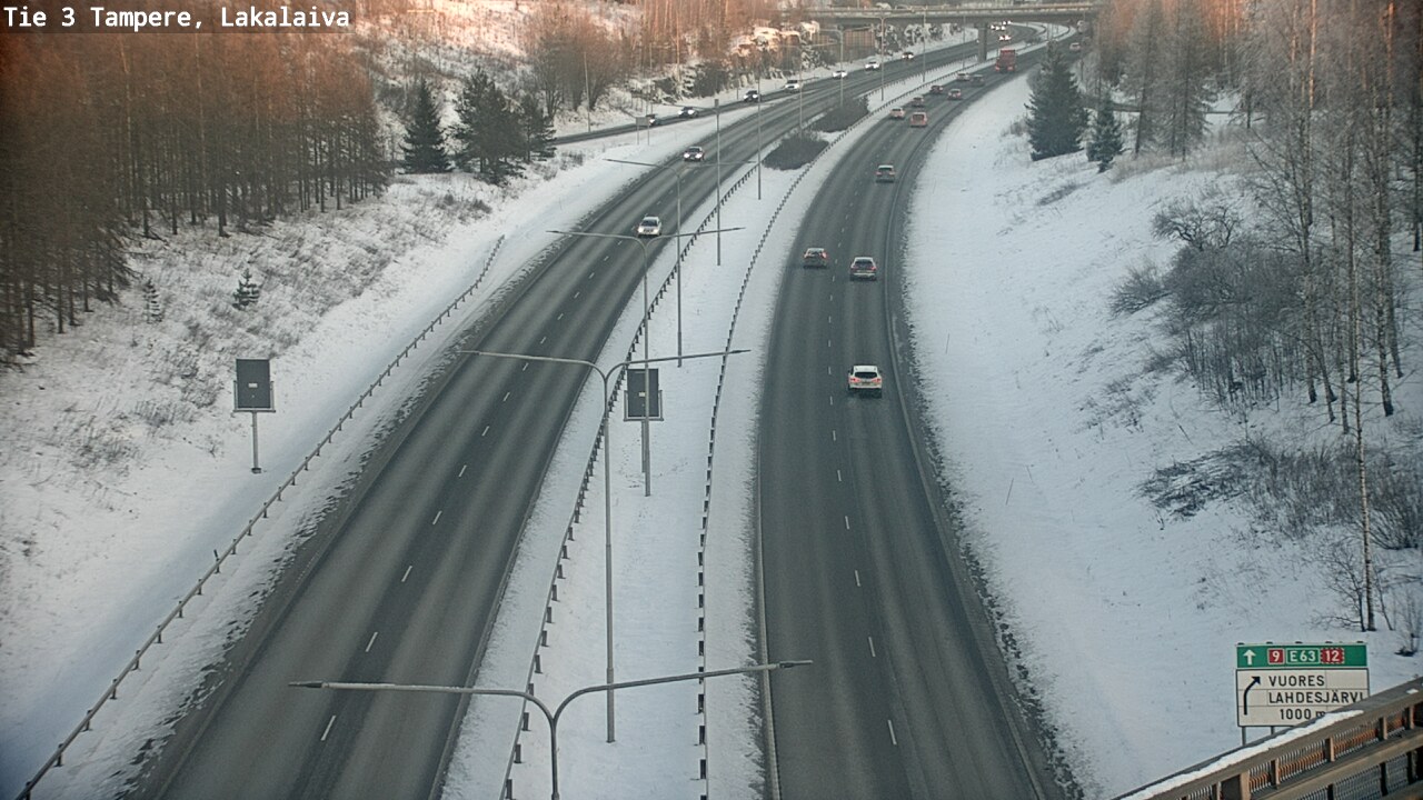 Kelikamerat Kuva Tie 3 Tampere, Lakalaiva, Tampere, Pirkanmaa