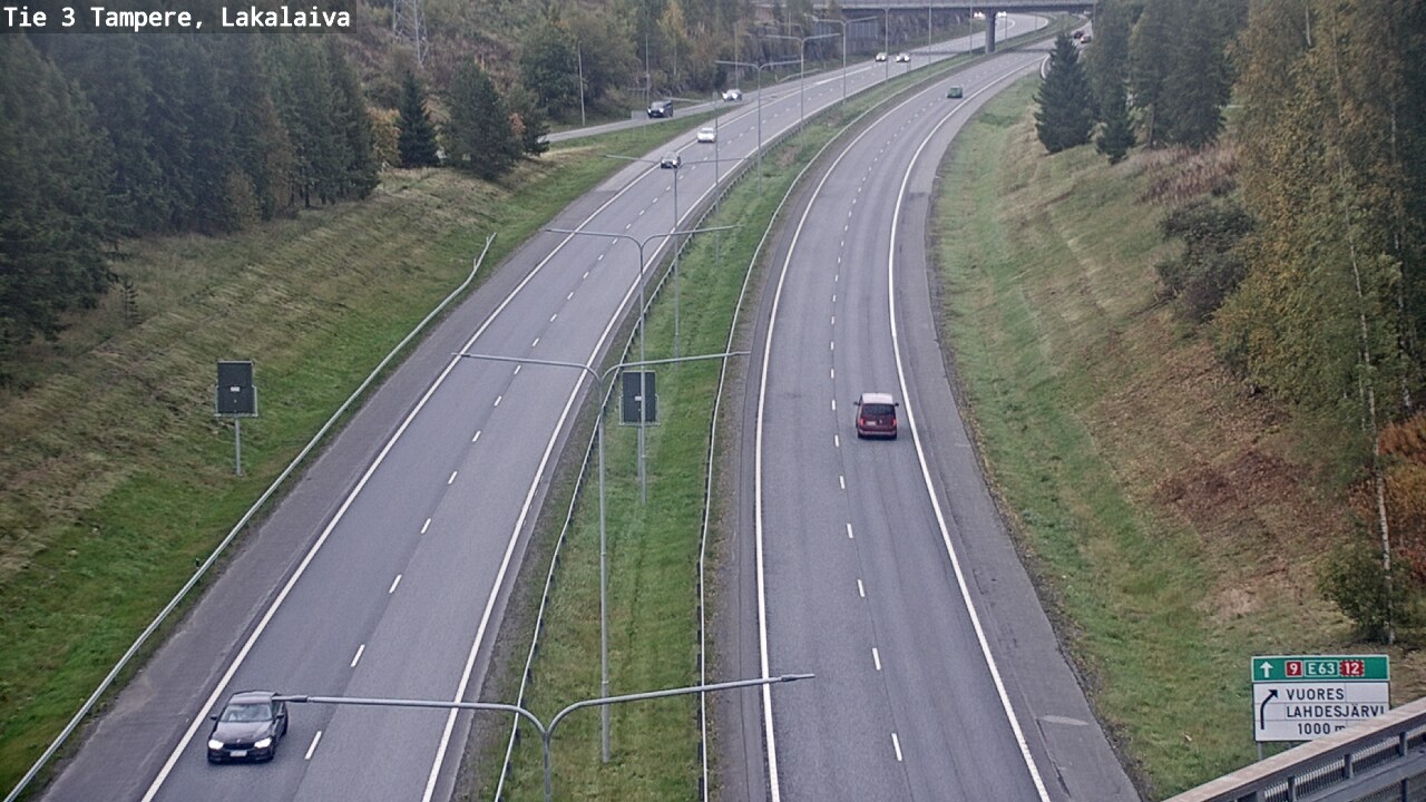 Weather Camera Image Road 3 Tampere, Lakalaiva, Tampere, Pirkanmaa