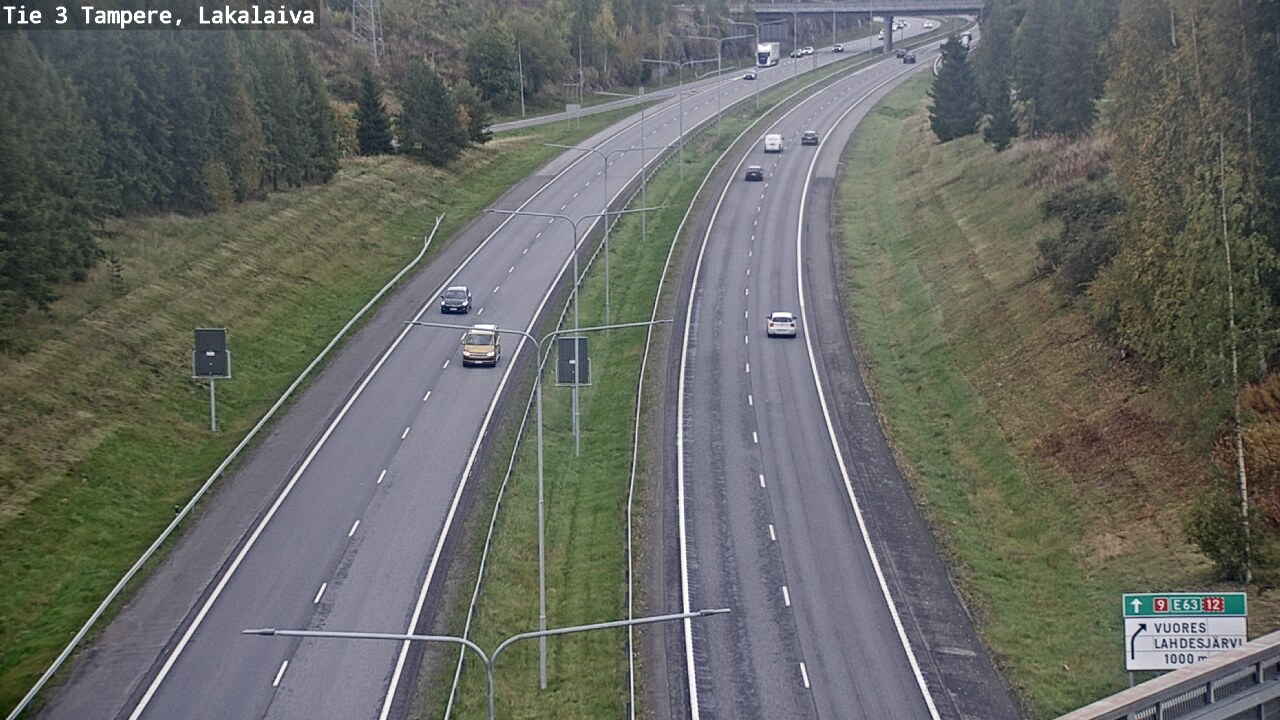 Weather Camera Image Road 3 Tampere, Lakalaiva, Tampere, Pirkanmaa