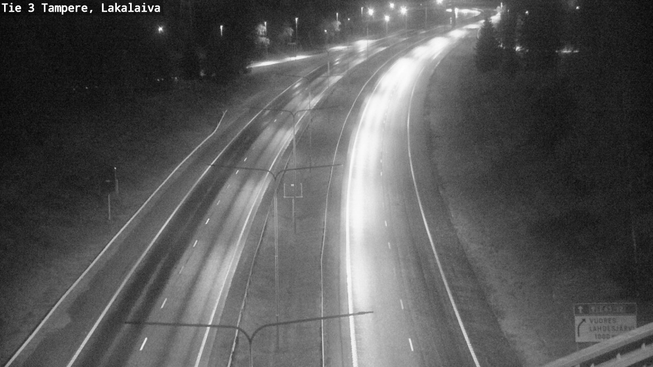 Weather Camera Image Road 3 Tampere, Lakalaiva, Tampere, Pirkanmaa