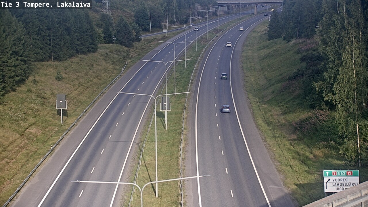 Kelikamerat Kuva Tie 3 Tampere, Lakalaiva, Tampere, Pirkanmaa